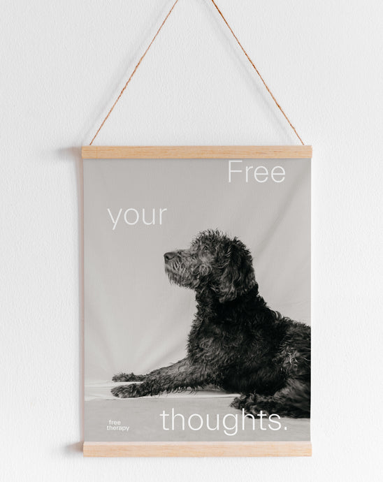 Poster Hund | freetherapy